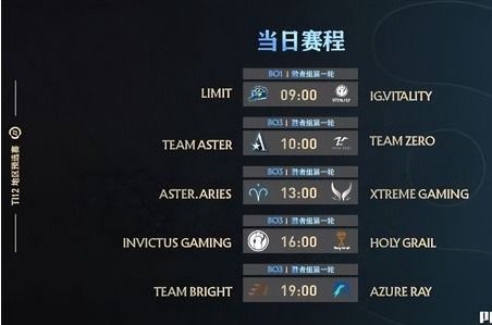 s3中国区预选赛赛程